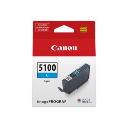 Canon PFI-5100 Cyan Mustepatruuna
