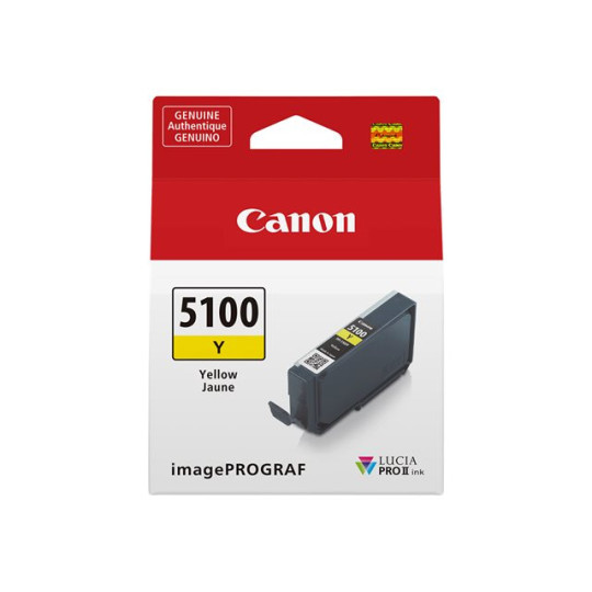 Canon PFI-5100 Yellow Mustepatruuna