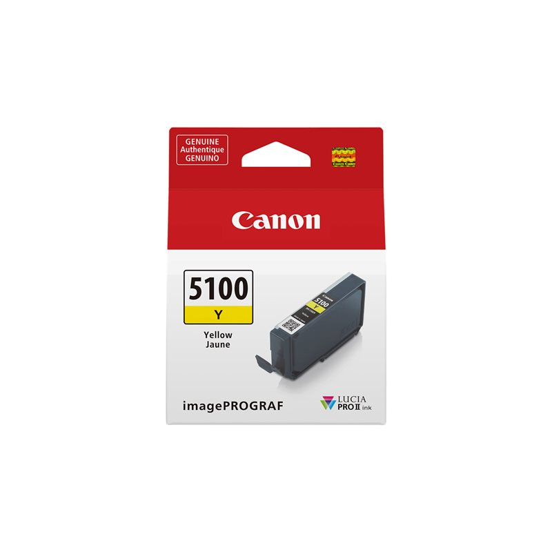 Canon PFI-5100 Yellow Mustepatruuna
