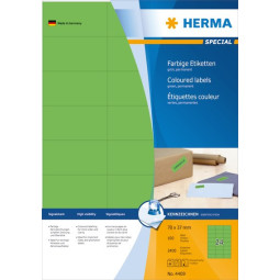 Herma 4469 Vihreä 70x37mm 24-jakoinen /2400kpl