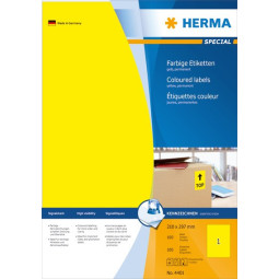 Herma 4401 Keltainen 210x297mm 1-jakoinen /100kpl