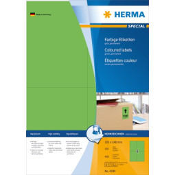 Herma 4399 Vihreä 105x148mm 4-jakoinen /400kpl