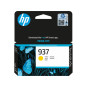 HP No 937 Yellow Mustepatruuna