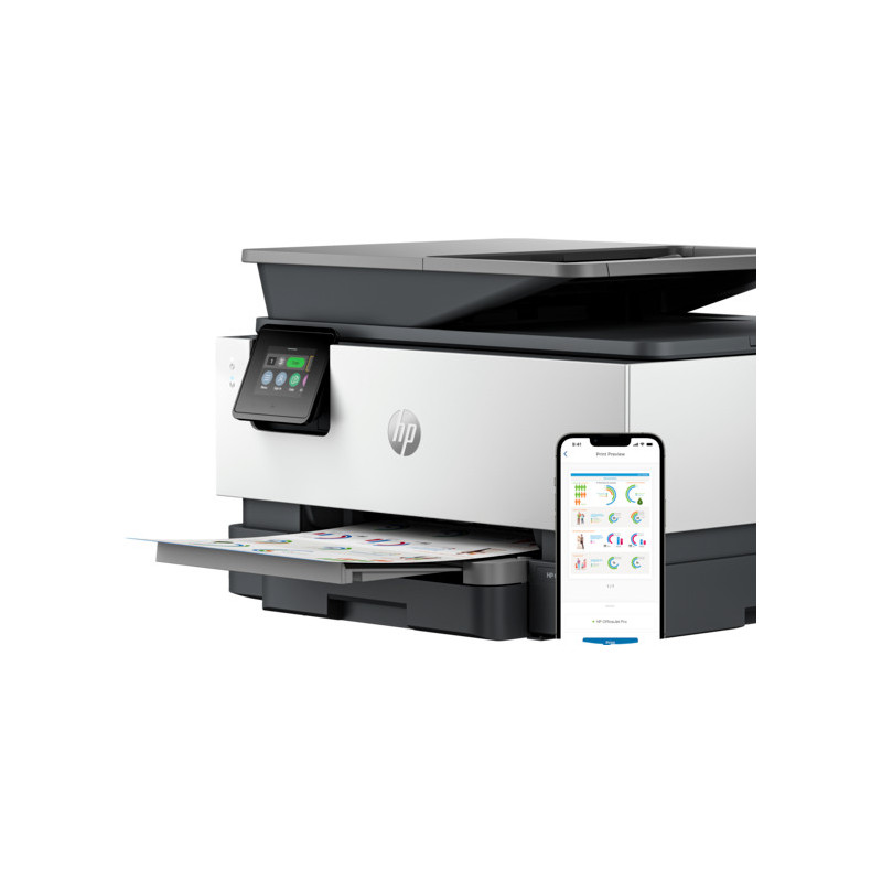 HP OfficeJet Pro 9120b A4 MFP-monitoimitulostin (mustesuihku)