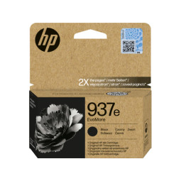 HP No 937e (XL) Musta Mustepatruuna