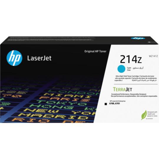 HP 214Z Cyan 26K Laserkasetti