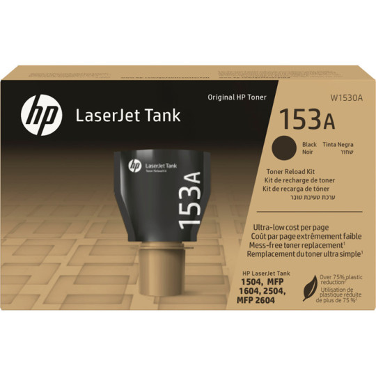 HP 153A Musta 2,5K Tank Toner Reload Kit