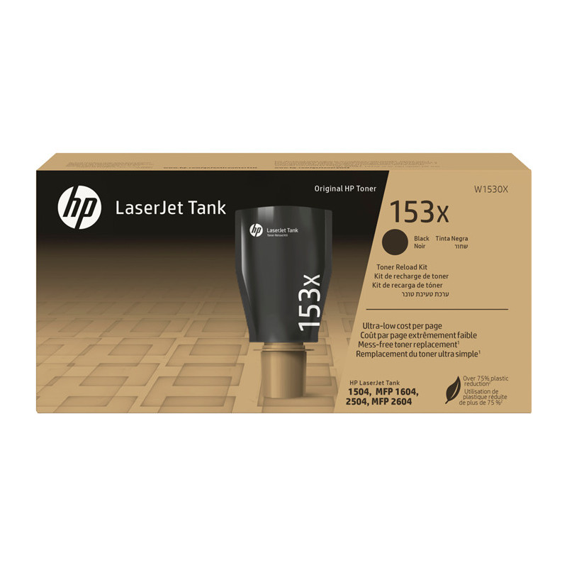 HP 153X Musta 5K Tank Toner Reload Kit