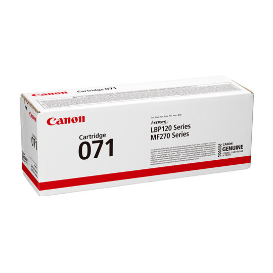 Canon 071 Musta 2,5K Laserkasetti