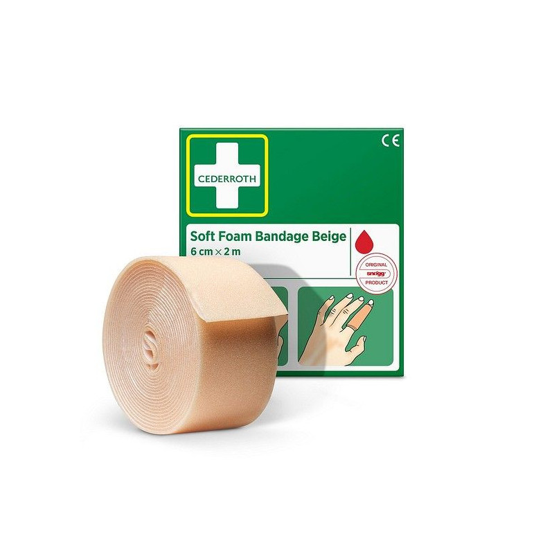 Laastari Soft Foam Beige Cederroth 51011019