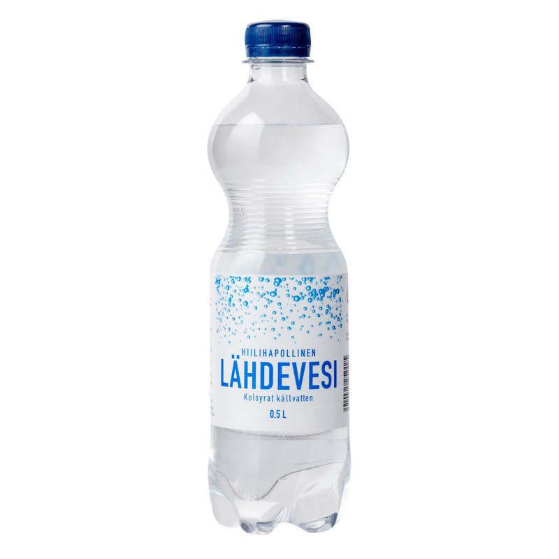 Lähdevesi Jano hiilihapotettu 0,5 litraa