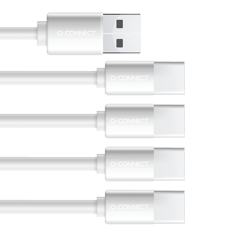 Akkuparisto AAA 750mAh USB-C Q-Connect /4kpl