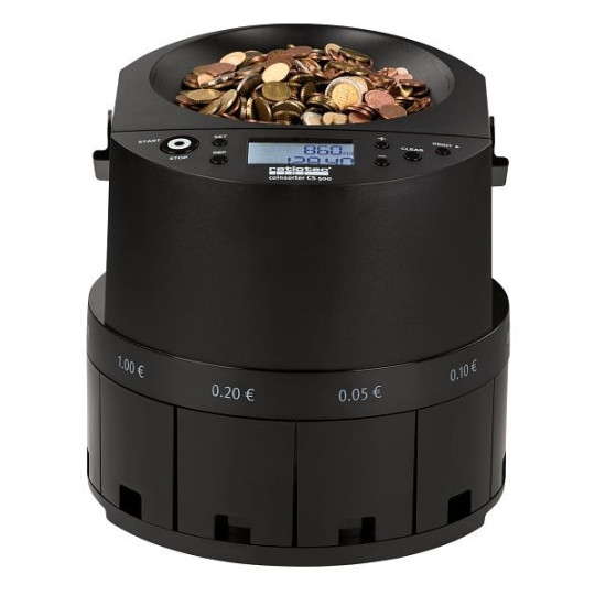 Ratiotec CS50 Ratiotec CS500 Kolikkolaskuri ja lajittelija