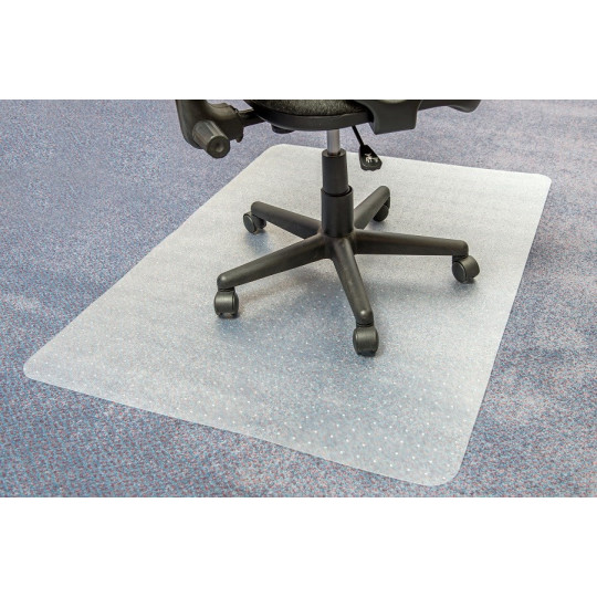 Suojamatto 116x150cm Floortex Ecoline - suojaa kokolattiamatto toimistotuolin rasitukselta