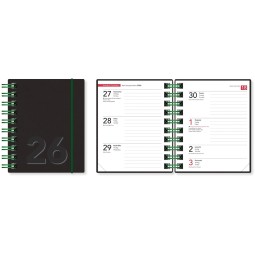 Ontime 2026 Mini eko - ympäristöystävällinen ja tukeva taskukalenteri