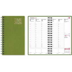 EkoTime 2026 Taskukalenteri - ekologinen ja selkeä kalenteri