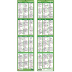 Pysty vuosikalenteri / Vertikala årskalendern 2026