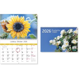 Puutarha 2026 Seinäkalenteri - Kasvit kauneimmillaan