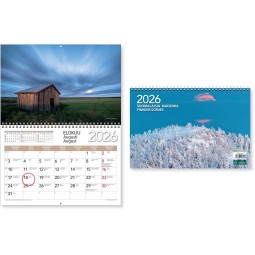 Suomalaisia maisemia 2026 Seinäkalenteri - Luontoa ja maisemia kauniista Suomesta