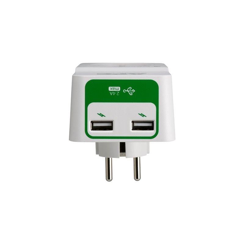 Ylijännitesuoja 1-osainen + 2xUSB APC SurgeArrest