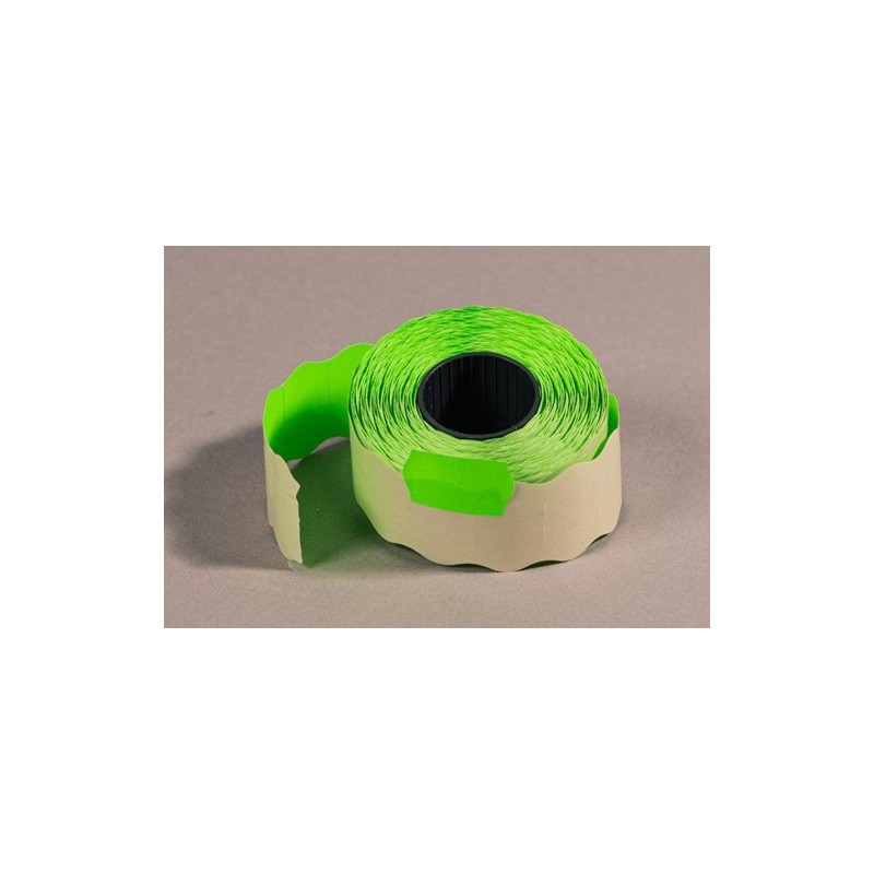 Etiketti 26x16mm vihreä pysyvä hinnoittelijaan