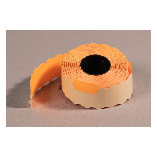 Etiketti 26x16mm oranssi pysyvä hinnoittelijaan