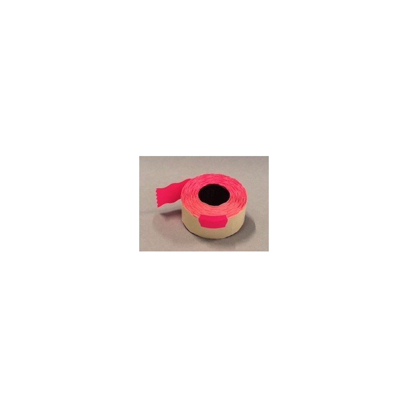 Etiketti 26x16mm pinkki pysyvä hinnoittelijaan