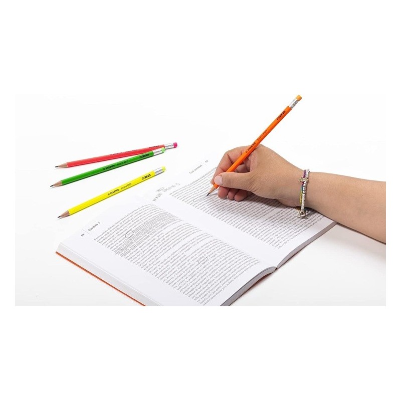 Lyijykynä Stabilo Swano 4907 HB kumilla /12 kpl