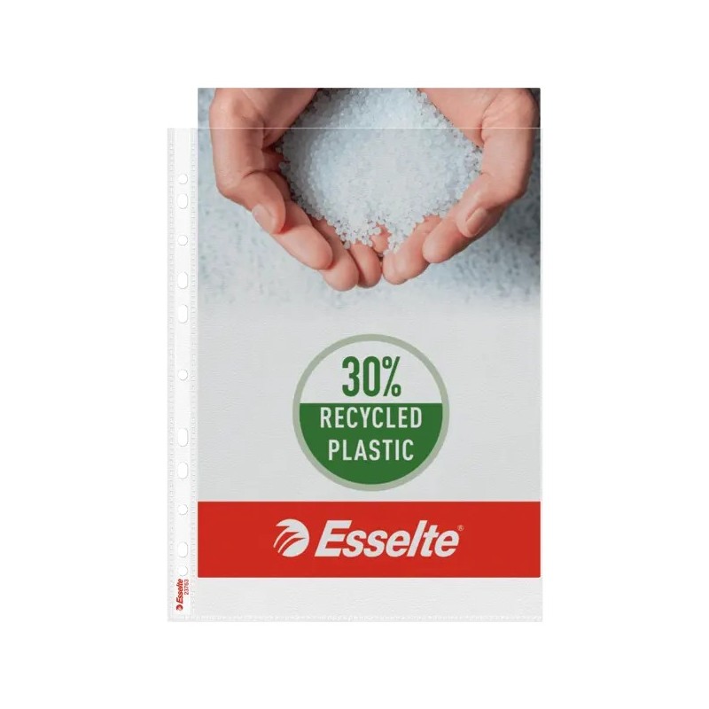Esselte 23763, A4-kokoinen, appelsiinipintainen kansiotasku. 100 kpl/ltk.