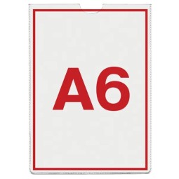 Muovitasku/kotelo A6 /100kpl Esselte 47778