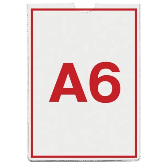 Muovitasku/kotelo A6 /100kpl Esselte 47778