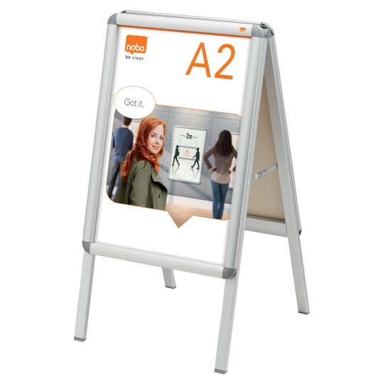 Mainosteline A2 420x594mm Nobo Clip