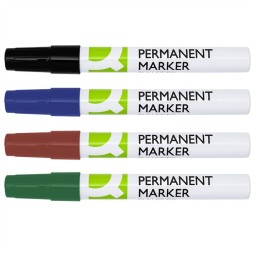 Huopakynä 2-3mm Q-Connect - edullinen merkkauskynä alumiinirunkoisena