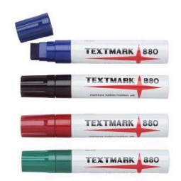 Huopakynä 18x10mm Textmark 880 - paksu viistokärkinen tussi