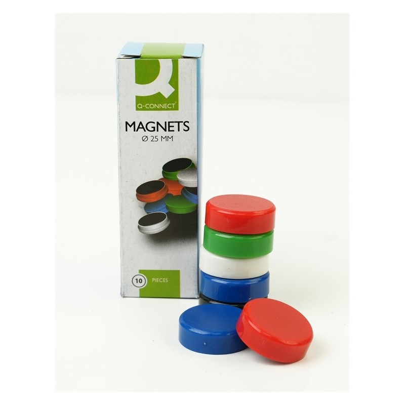 Magneettinappi 35mm/10kpl Värilajitelma Q-Connect