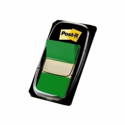 Post-It 680-3 Teippimerkki Vihreä - päällekirjoitettava ja uudelleenkäytettävä merkkiteippi
