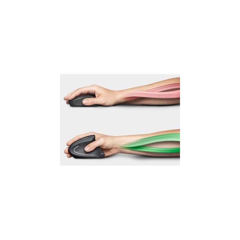 Pystyhiiri Q-Connect Ergonomic - edullinen, langaton ergohiiri