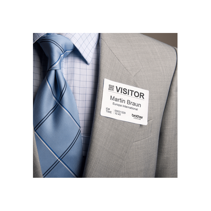 Brother DK-11234 86x60mm/260kpl Vierailijakortti