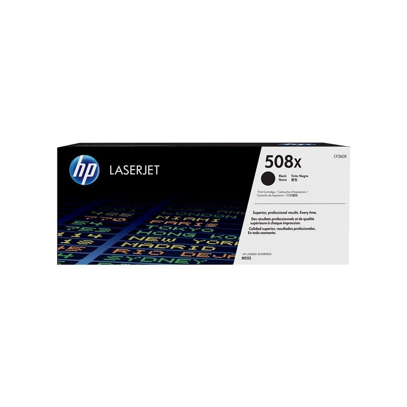 HP 508X Musta 12,5K Laserkasetti