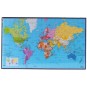 Kirjoitusalusta 37x60cm Maailma ja aikavyöhykkeet