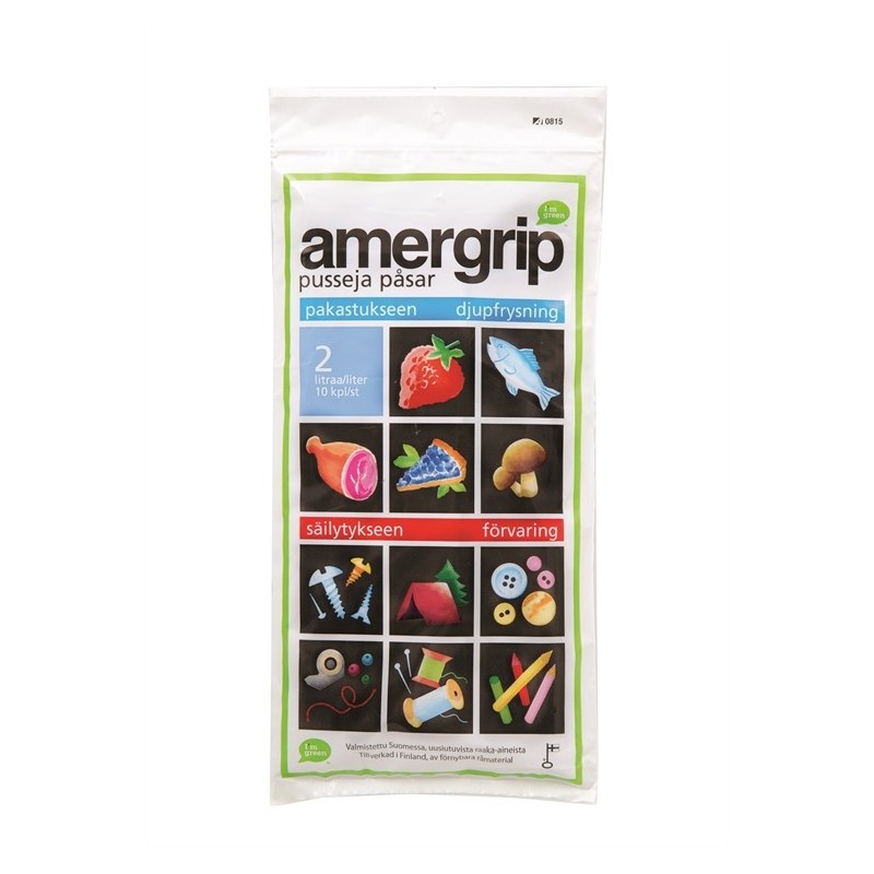 Salpapussi 240x300mm 2L /20kpl Amergrip