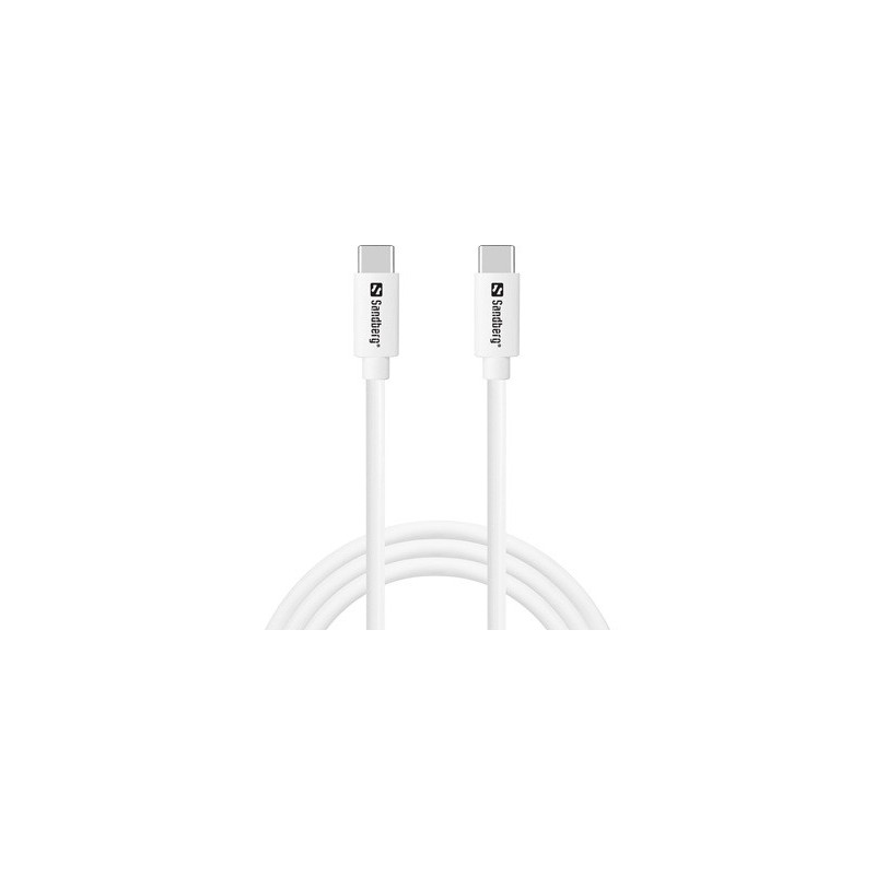 Lataus/datakaapeli USB-C 1m Sandberg