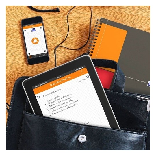 Muistikirja A5+/80 Oxford ActiveBook - monipuolinen ja älykäs