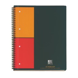 Muistikirja A5+/80 Oxford ActiveBook (ruudutettu)