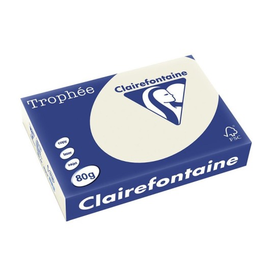Väripaperi A4 80g Vaaleanharmaa/helmenharmaa kopiopaperi