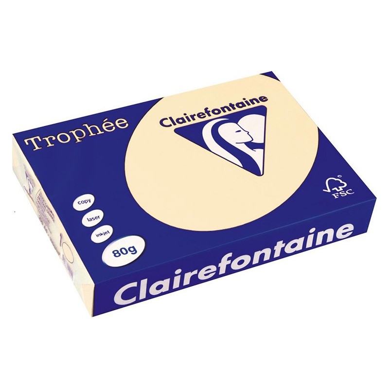Väripaperi A4 80g Norsunluunvalkoinen /500 arkkia