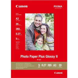 Canon PP-201 A3 265g /20kpl Kiiltävä valokuvapaperi