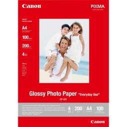 Canon GP-501 A4 200g /100kpl Kiiltävä valokuvapaperi