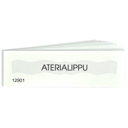 Aterialippu 100 lippua