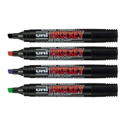 Huopakynä 5,7mm UNI Prockey PM-126 - viistokärkinen tussi pysyvällä musteella.